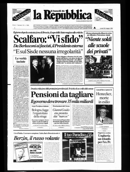 Il lunedì de La repubblica